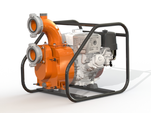 Мотопомпа грязевая МП-1800 «Гейзер»