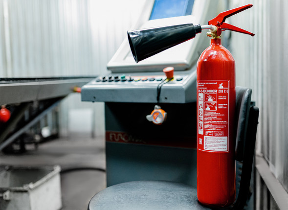 Углекислотный огнетушитель ОУ-2 ИНЕЙ ВСЕ